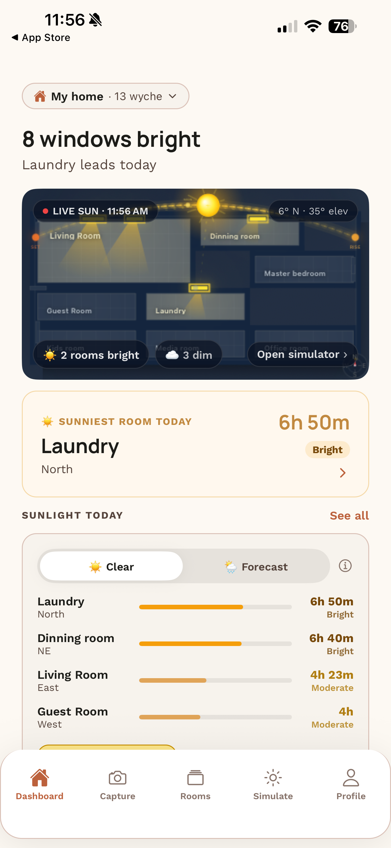 Solis dashboard