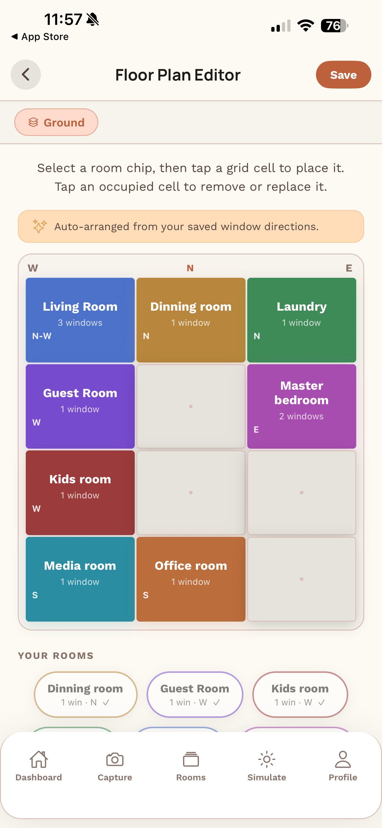 Solis floor plan